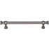 Top Knobs Ormonde 6-5/16 Inch Center to Center Bar Cabinet Pull Ash Gray
