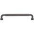 Top Knobs Dustin 6-5/16 Inch Center to Center Bar Cabinet Pull from the Coddington Collection Ash Gray