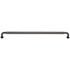 Top Knobs Dustin 12 Inch Center to Center Bar Cabinet Pull from the Coddington Collection Ash Gray