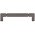 Top Knobs Langston 5-1/16 Inch Center to Center Bar Cabinet Pull from the Coddington Collection Ash Gray