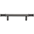Top Knobs Burnham 3-3/4 Inch Center to Center Bar Cabinet Pull Ash Gray