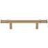 Top Knobs Burnham 3-3/4 Inch Center to Center Bar Cabinet Pull Honey Bronze