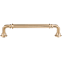 Top Knobs Reeded 5 Inch Center to Center Handle Cabinet Pull from the Chareau Collection Honey Bronze