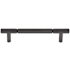 Top Knobs Prestwick 5-1/16 Inch Center to Center Bar Cabinet Pull Ash Gray