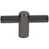 Top Knobs Dempsey 2-1/2 Inch Bar Cabinet Knob Ash Gray