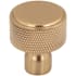 Top Knobs Garrison 1-1/8 Inch Mushroom Cabinet Knob Honey Bronze