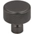 Top Knobs Garrison 1-1/4 Inch Mushroom Cabinet Knob Ash Gray