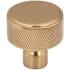Top Knobs Garrison 1-1/4 Inch Mushroom Cabinet Knob Honey Bronze