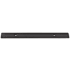 Top Knobs Radcliffe 3-3/4 Inch Center to Center Cabinet Pull Backplate Ash Gray