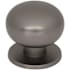 Top Knobs Lambert 1-1/4 Inch Mushroom Cabinet Knob from the Brockwell Collection Ash Gray