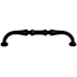 Top Knobs Chalet 5 Inch Center to Center Handle Cabinet Pull from the Chareau Collection Sable