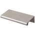 Top Knobs Europa 2 Inch Center to Center Finger Cabinet Pull from the Mercer Series Brushed Satin Nickel