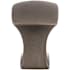 Top Knobs Glacier 3/4 Inch Square Cabinet Knob from the Mercer Collection Ash Gray