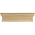 Top Knobs Glacier 3 Inch Center to Center Rectangular Cabinet Pull from the Mercer Series Honey Bronze