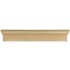Top Knobs Glacier 5 Inch Center to Center Rectangular Cabinet Pull from the Mercer Series Honey Bronze