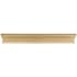Top Knobs Glacier 6 Inch Center to Center Rectangular Cabinet Pull from the Mercer Series Honey Bronze