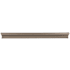 Top Knobs Glacier 9-15/16 Inch Center to Center Rectangular Cabinet Pull from the Mercer Series Ash Gray