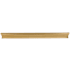 Top Knobs Glacier 9-15/16 Inch Center to Center Rectangular Cabinet Pull from the Mercer Series Honey Bronze