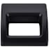 Top Knobs Tango 1-1/8 Inch Long Finger Cabinet Pull from the Mercer Series Black