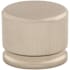 Top Knobs Oval 1-3/8 Inch Oval Cabinet Knob from the Sanctuary Collection Brushed Satin Nickel