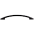 Top Knobs Tango 6-5/16 Inch Center to Center Arch Cabinet Pull from the Mercer Series Black