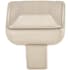 Top Knobs Podium 1 Inch Square Cabinet Knob from the Transcend Collection Brushed Satin Nickel