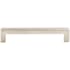 Top Knobs Podium 5 Inch Center to Center Handle Cabinet Pull from the Transcend Series Brushed Satin Nickel