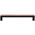 Top Knobs Podium 6-5/16 Inch Center to Center Handle Cabinet Pull from the Transcend Series Umbrio
