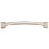 Top Knobs Oval 12 Inch Center to Center Appliance Pull from the Appliance Collection Brushed Satin Nickel