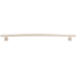 Top Knobs Arched 12 Inch Center to Center Bar Cabinet Pull from the Sanctuary Collection Brushed Satin Nickel
