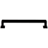 Top Knobs Ascendra 6-5/16 Inch Center to Center Handle Cabinet Pull from the Transcend Series Flat Black