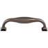 Top Knobs Contour 3-3/4 Inch Center to Center Handle Cabinet Pull from the Transcend Series Ash Gray