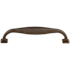 Top Knobs Contour 5 Inch Center to Center Handle Cabinet Pull from the Transcend Series Ash Gray
