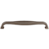 Top Knobs Contour 12 Inch Center to Center Handle Appliance Pull from the Transcend Series Ash Gray