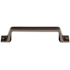 Top Knobs Channing 3-3/4 Inch Center to Center Handle Cabinet Pull from the Barrington Series Ash Gray