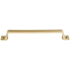 Top Knobs Channing 6-5/16 Inch Center to Center Handle Cabinet Pull from the Barrington Series Honey Bronze