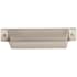 Top Knobs Channing 3-3/4 Inch Center to Center Cup Cabinet Pull from the Barrington Series Brushed Satin Nickel