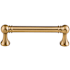Top Knobs Kara 3-3/4 Inch Center to Center Handle Cabinet Pull from the Serene Series Honey Bronze