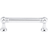 Top Knobs Kara 3-3/4 Inch Center to Center Handle Cabinet Pull from the Serene Series Polished Chrome