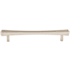 Top Knobs Juliet 6-5/16 Inch Center to Center Bar Cabinet Pull from the Serene Series Brushed Satin Nickel