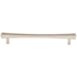 Top Knobs Juliet 7-9/16 Inch Center to Center Bar Cabinet Pull from the Serene Series Brushed Satin Nickel