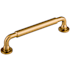 Top Knobs Serene 5-1/16 Inch Center to Center Handle Cabinet Pull Honey Bronze