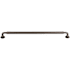Top Knobs Serene 12 Inch Center to Center Handle Cabinet Pull Ash Gray