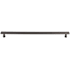 Top Knobs Devon 12 Inch Center to Center Bar Cabinet Pull Ash Gray