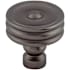 Top Knobs Devon 1-1/4 Inch Mushroom Cabinet Knob Ash Gray
