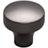 Top Knobs Kinney 1-1/4 Inch Mushroom Cabinet Knob from the Lynwood Collection Ash Gray