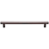 Top Knobs Hillmont 7-9/16 Inch Center to Center Bar Cabinet Pull from the Lynwood Series Ash Gray