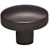 Top Knobs Hillmont 1-3/8 Inch Oval Cabinet Knob from the Lynwood Collection Ash Gray