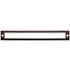 Top Knobs Hollin 7-9/16 Inch Center to Center Pull Backplate from the Lynwood Series Ash Gray