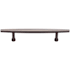 Top Knobs Allendale 3-3/4 Inch Center to Center Bar Cabinet Pull from the Lynwood Series Ash Gray